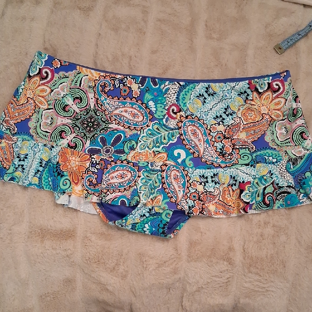 Colorful Paisley Bikini Bottoms